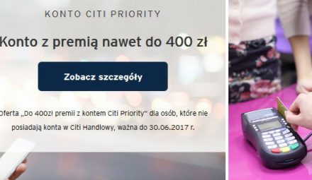 400 złotych premii dla nowych i obecnych klientów Citibanku. Zobacz, jak je zdobyć