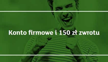 150 zł premii za konto firmowe w mBanku + 2 lata bez opłat za konto