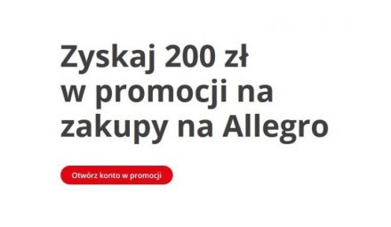 Odbierz 200 zł w prostej promocji na zakupy w serwisie Allegro.pl