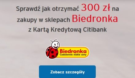 300 z艂 na zakupy w Biedronce