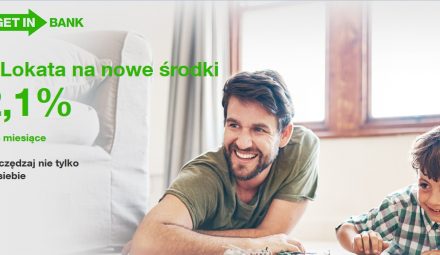 2,10% na lokacie na Nowe Środki w Getin Bank!