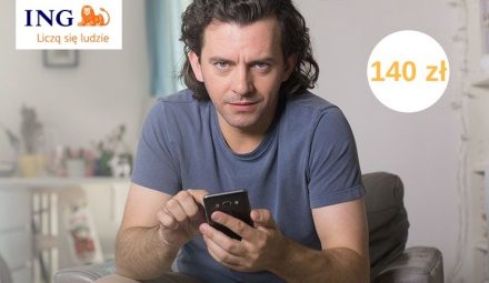 Zgarnij do 140 zł premii za założenie konta w ING