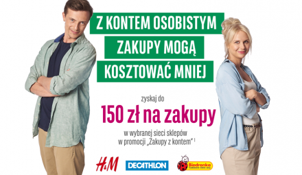 150 z艂 od BG呕 BNP Paribas dla nowych klient贸w banku do wydania w wybranej sieci sklep贸w