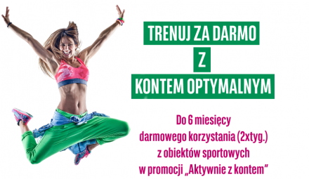 Załóż Konto Optymalne w promocji BGŻ BNP Paribas „Aktywnie z Kontem” i trenuj za darmo!