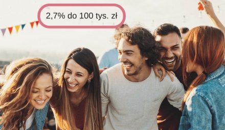 2,7% w skali roku do 100 000 zł przez 3 miesiące - Konto Oszczędnościowe Profit