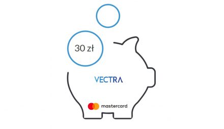 30 zł zwrotu za płatności automatyczne Mastercard w Vectra!