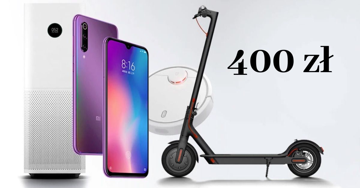 Premia 400 zł na wydanie w sklepie Xiaomi z kartą kredytową Citi Simplicity. sprzęt xiaomi