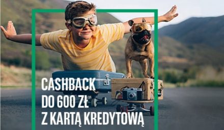 600 zł cashbacku z kartą kredytową Banku BNP Paribas!