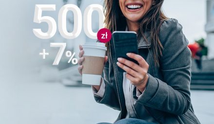 500 zł premii za konto Millennium 360° w promocji + 7% na Koncie Profit!