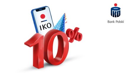 Rekordowe 10% na Lokacie Urodzinowej IKO do 50 000 z艂 w Banku PKO BP!
