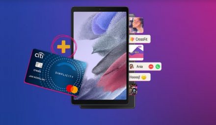 Samsung Galaxy Tab A7 o wartości 699 zł za kartę kredytową Citi Simplicity w promocji!