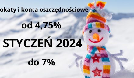 Najkorzystniejsze lokaty i konta oszczędnościowe w styczniu 2024
