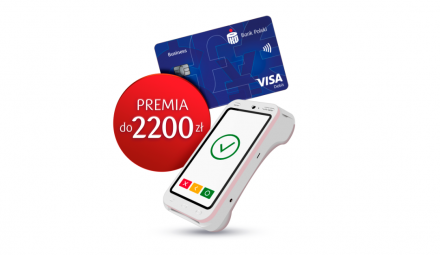 Do 2200 z艂 premii z kontem firmowym Banku PKO BP
