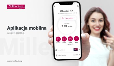Odświeżona aplikacja mobilna Banku Millennium. Korzystają z niej już pierwsi klienci