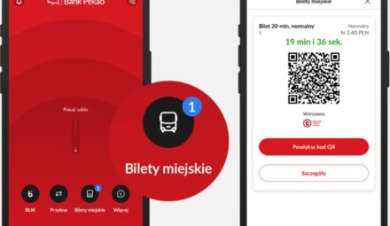 Nowości w funkcjach aplikacji PeoPay. Dotyczą zakupu biletów