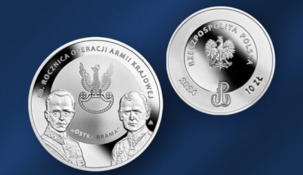 Nowa srebrna moneta kolekcjonerska Narodowego Banku Polskiego. Upamiętnia operację Armii Krajowej
