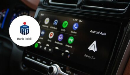 Opłata za parking z poziomu ekranu samochodu. Rozwiązanie PKO BP dla użytkowników Android Auto