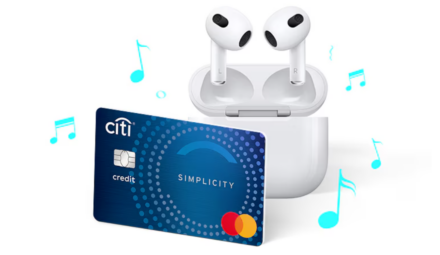 Słuchawki Apple AirPods 3 z kartą Citi Simplicity