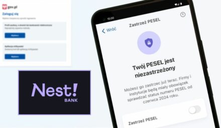 Korzyści zastrzeżenia numeru PESEL. Komunikat Nest Banku
