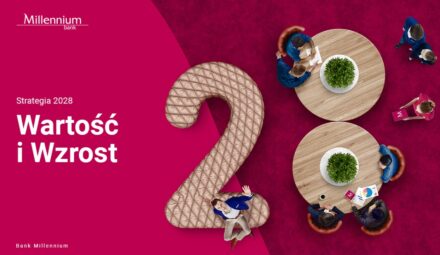 Bank Millennium z nowym planem rozwoju. „Strategia 2028 - Wartość i Wzrost”
