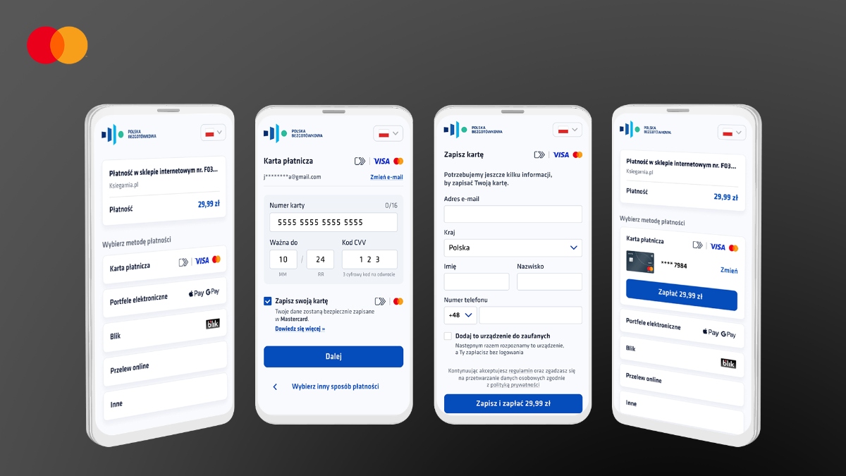Click to Pay w coraz większej ilości polskich e-sklepów. Mastercard rozszerza dostępność