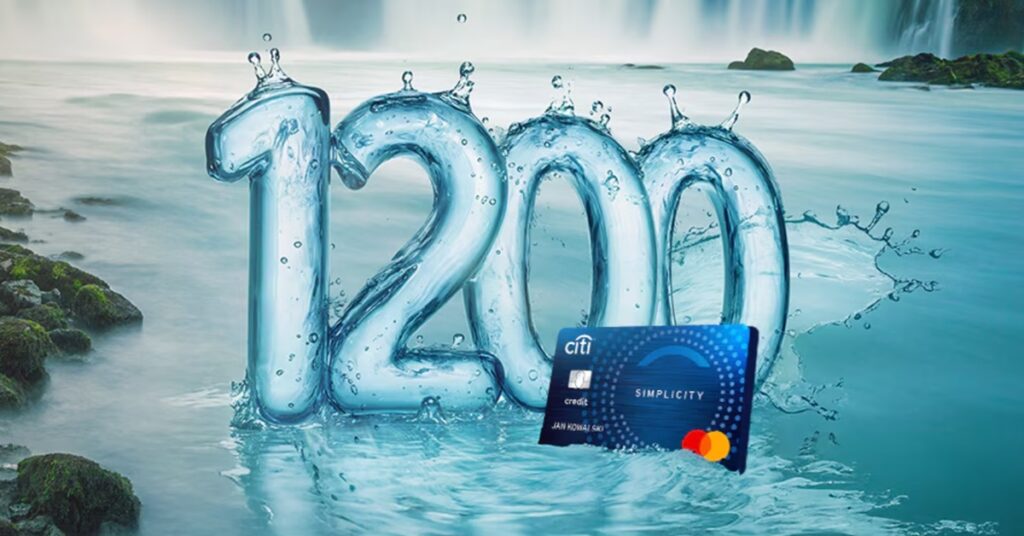 1200 zł premii z kartą kredytową Citi