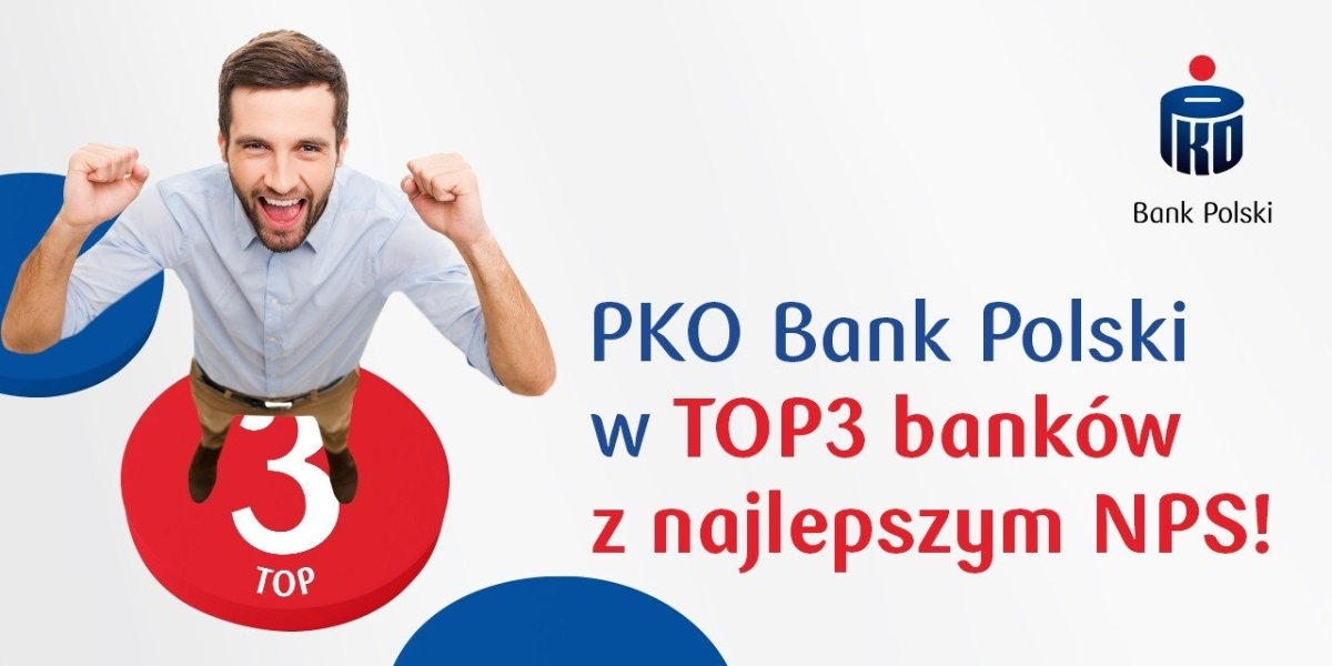 Bankowy wskaźnik NPS. PKO BP w TOP 3 najbardziej polecanych banków
