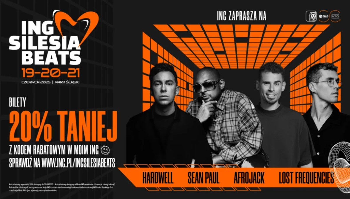 ING Silesia Beats. Bank informuje o specjalnych zniżkach dla swoich klientów