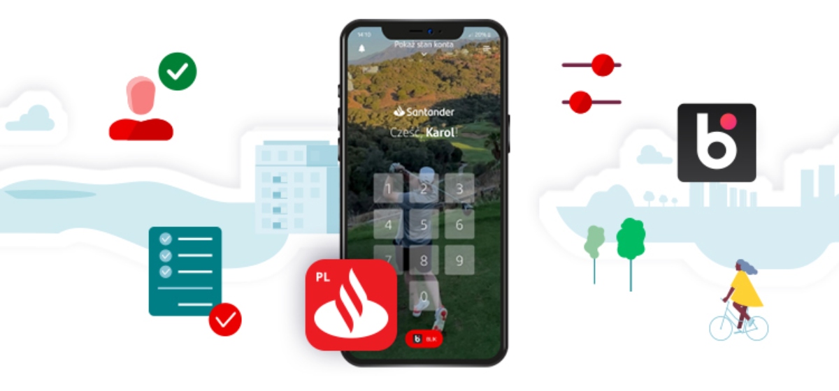 Santander mobile z nowościami. Informacja banku