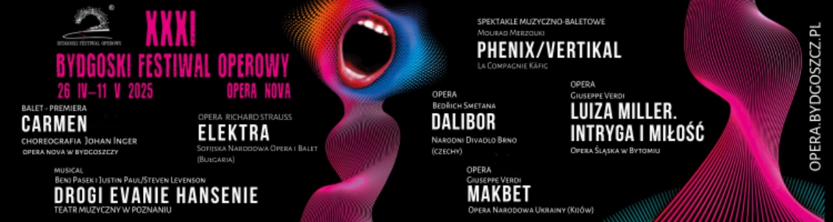 Bydgoski Festiwal Operowy. Bank Millennium sponsorem XXXI edycji