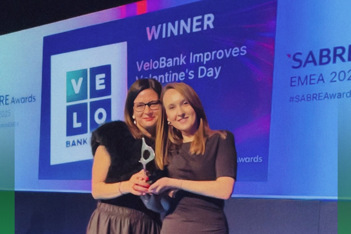 Diamond SABRE Awards dla VeloBanku. Nagroda za kampanię walentynkową