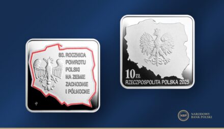 Nowa moneta kolekcjonerska NBP. „80. rocznica powrotu Polski na Ziemie Zachodnie i Północne”