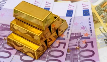 Złoto wypiera euro. Raport Europejskiego Banku Centralnego