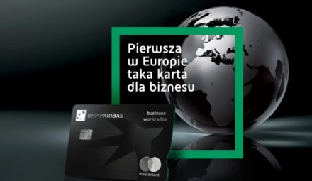 Mastercard Business World Elite. Pierwszą elitarną i biodegradowalną kartę wprowadza Bank BNP Paribas