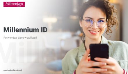 Millennium ID także w aplikacji mobilnej banku. Kolejne ułatwienie dla klientów