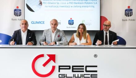 PEC Gliwice z kredytowaniem od PKO BP. Umożliwi inwestycje w zieloną energię
