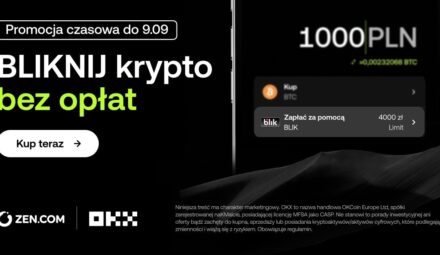 Płatności BLIK zwiększają zasięg funkcjonowania. Wprowadza je giełda kryptowalut OKX