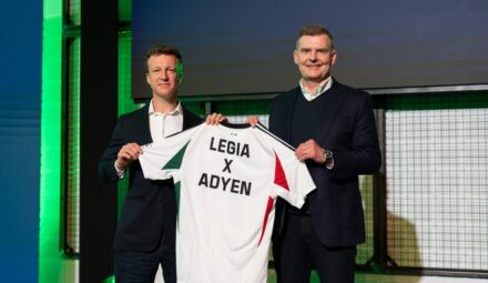 Legia Warszawa i Adyen grają razem. Strategiczne partnerstwo