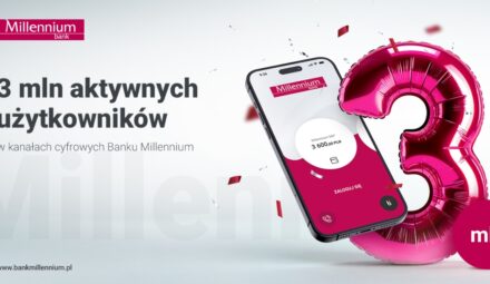 Kolejny rekord Banku Millennium. Chodzi o liczbę użytkowników cyfrowych