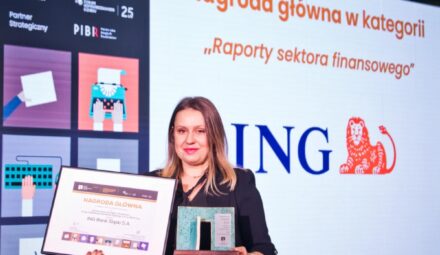 Raporty Zrównoważonego Rozwoju 2025. Nagroda główna dla ING