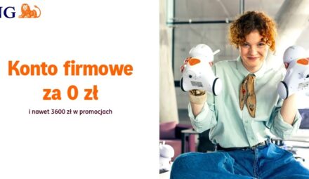 ING: 1800 zł gotówki i 3600 zł zysku! Odbierz premię dla firmy