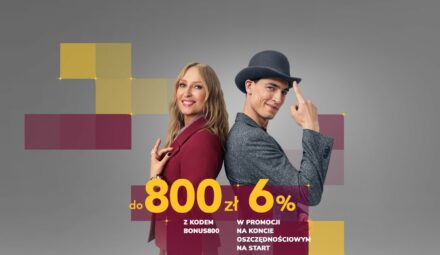 Nawet 800 zł Gotówki i 6% na Koncie! Poznaj nas z Alior Kontem!