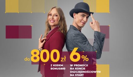 800 zł premii i 6% z Alior Kontem w promocji.