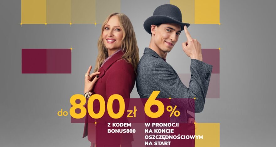 800 zł premii i 6% z Alior Kontem w promocji.