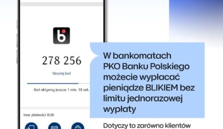 PKO BP z dobrą wiadomością dla klientów. Chodzi o wypłaty BLIK