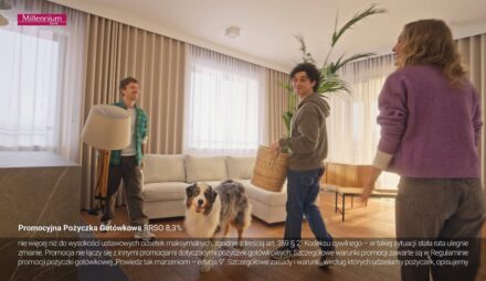Nowa reklama Banku Millennium. Jej tematem jest pożyczka gotówkowa