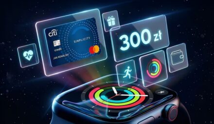 Apple Watch SE 3 za 0 zł i 300 zł z kartą Citi Simplicity
