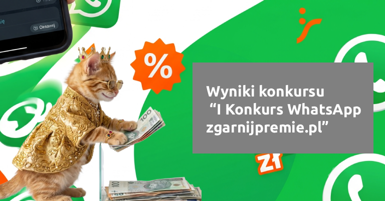 I Konkurs WhatsApp zgarnijpremie